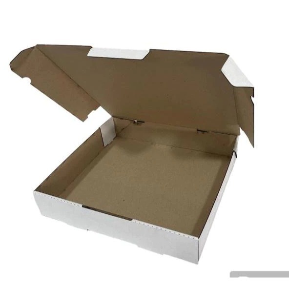 Caixas de Papelão Brancas 20x20x6cm Resistente para Doces e Salgados