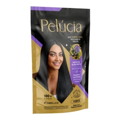 Alisante Henê Gel Pelúcia Forte Pouch 180g Embelleze - 1 Unidade (Nova embalagem)