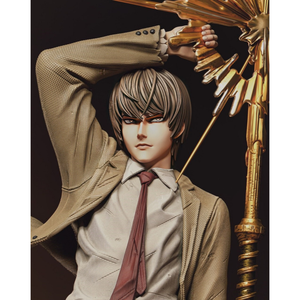 Light Yagami - Death Note - Estatueta - Figura em Resina - Anime - Colecionáveis