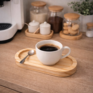 Kit Mini Bandeja De Madeira Pinus 16x8 Multiuso Pires Café Xicaras Petisco Organizar Decoração em Oferta na Shopee