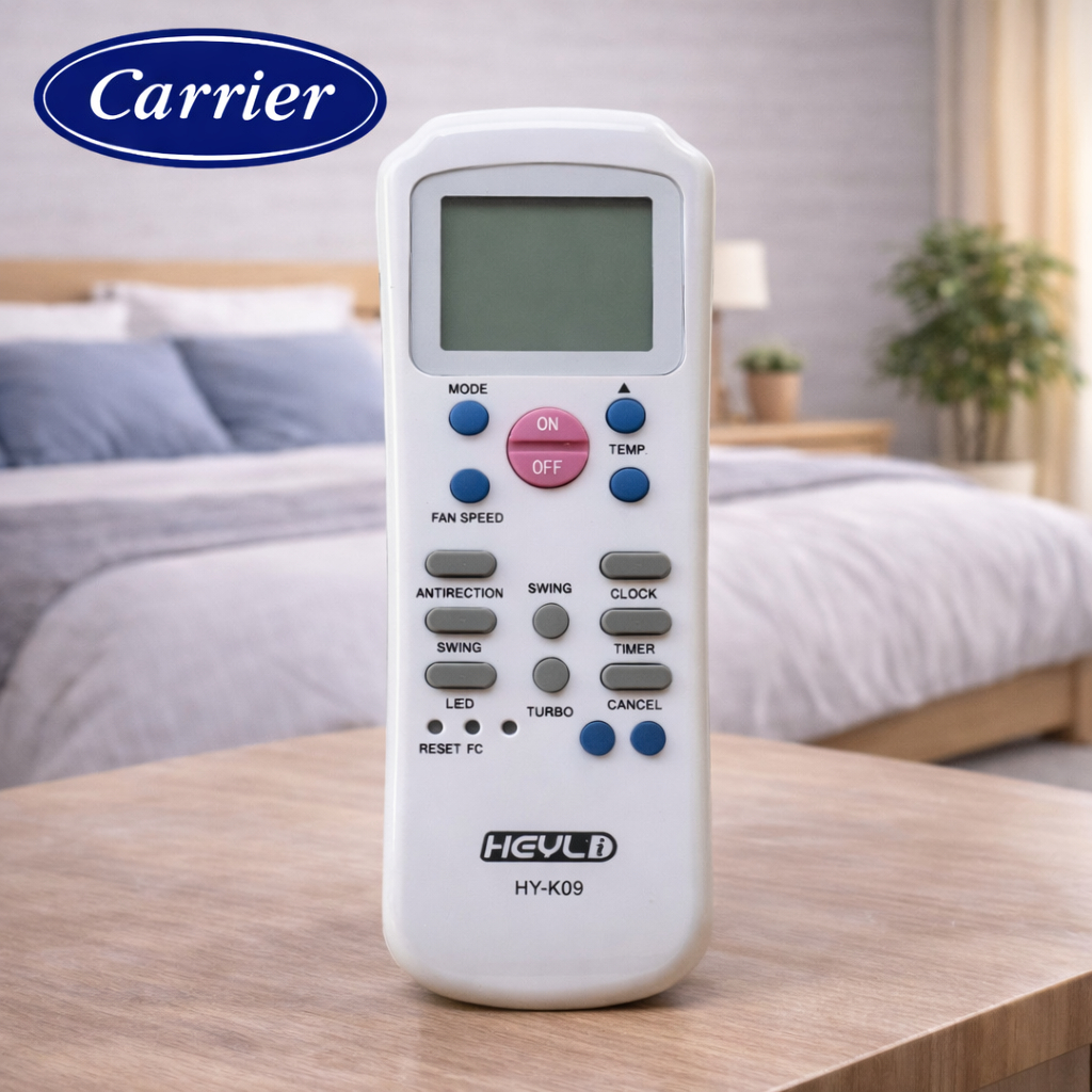 Controle remoto CARRIER-SPLIT para AR-CONDICIONADO / HY-K09 em Oferta na Shopee