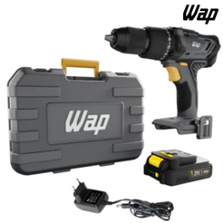 Parafusadeira e Furadeira de Impacto 21V WAP K21 ID03 FW009462 - Com Maleta