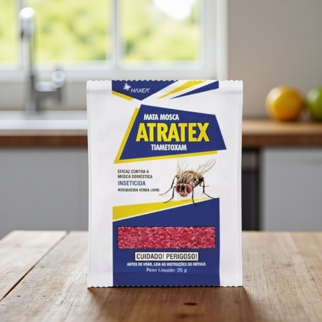 Atrativo para Mosca Granulado Atratex 25g | Isca para Armadilha em Oferta na Shopee
