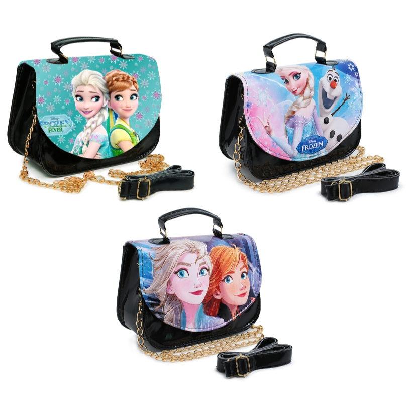 Bolsinha da Frozen Luxo Infantil / Escolha sua Estampa: