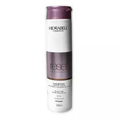 Shampoo Reset Intensive 285ml Hidrabell Hidratante Reparador Profissional Sem Sal