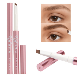 Lápis de Sobrancelha Retrátil Universal Marrom Rise Me Efeito Natural Pigmentado Esfuma Fácil Vivai em Oferta na Shopee