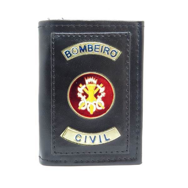 Carteira Preta Porta Documentos – Sintético em Oferta na Shopee