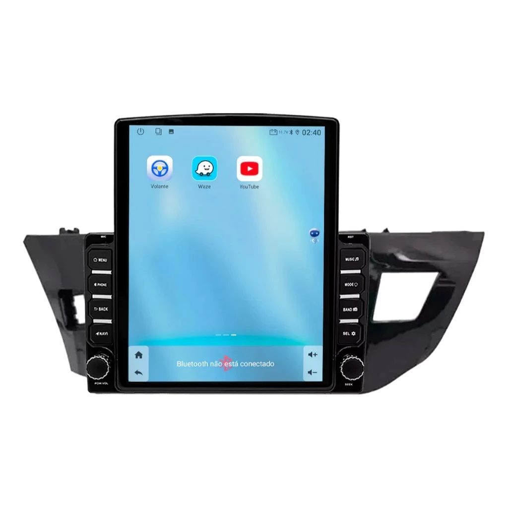 Multimidia 9,7p Tesla Toyota Corolla 2014 Á 2017 Android Auto Carplay