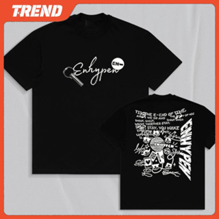 Camiseta Basica e OVERSIZED Enhypen En End Of Time World Tour Graphic Unissex em Oferta na Shopee
