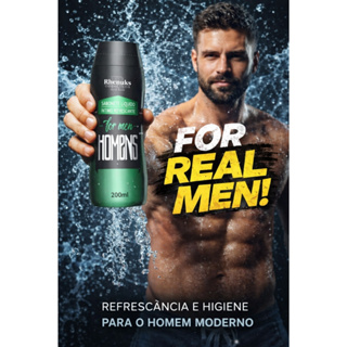 kit até 03 Sabonete Intimo For Men 200 ml Rhenuks em Oferta na Shopee