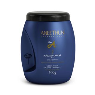Máscara Aneethun Linha A 500g Cabelo Nutrição Brilho Resistência em Oferta na Shopee