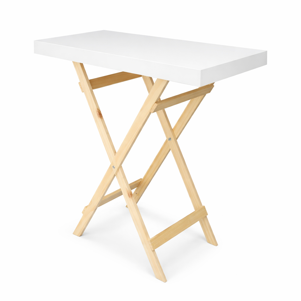 Mesa Cavalete para Mini Festa Pegue e Monte MDF Pinus Pintada Desmontável Decoração em Oferta na Shopee