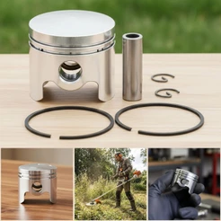 Kit Pistão 35mm Com Pino Anéis Para Roçadeira Stihl Fs160