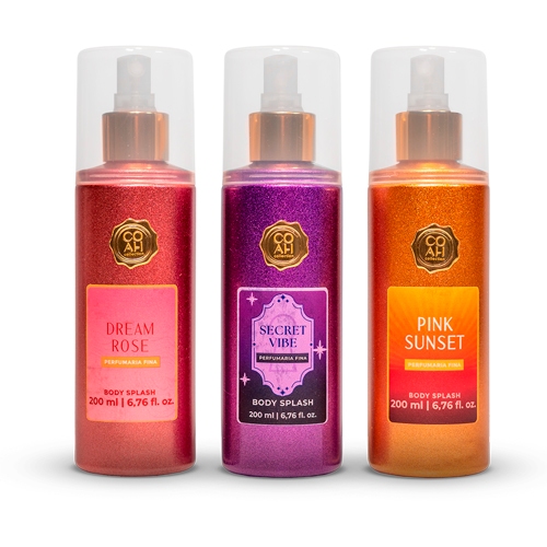 Kit Body splash Coah - Vibes Collection