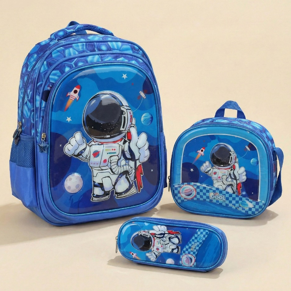 Mochila Infantil + Estojo + Lancheira Mochilas Infantis Mochila Escolar Infantil Mochila Infantil Mochila Infantil
