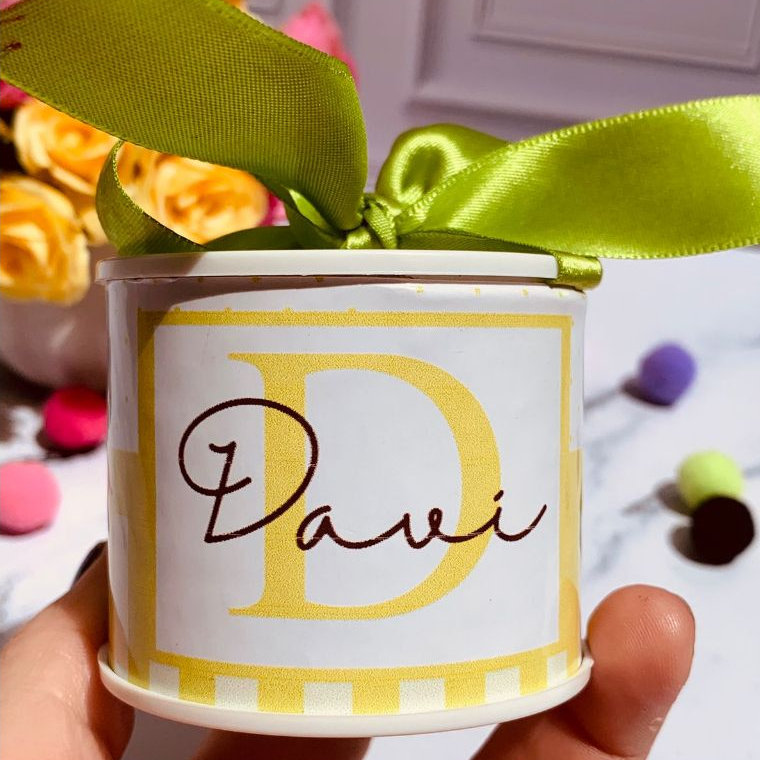Kit tubolata personalizada 5x6 - Lembrancinhas  | chá de bb | maternidade | aniversário