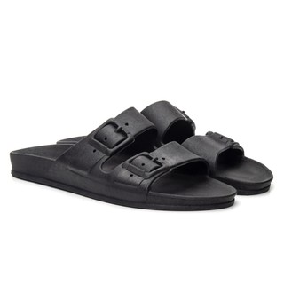 Chinelo Birken Baixo Slide Papete Sandália Feminina Ortopédica Confortável Duas Fivelas