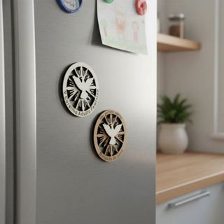 10 ímãs de geladeira Lembrancinha MDF Festa Igreja Crisma Batizado Primeira Comunhão eucaristia em Oferta na Shopee