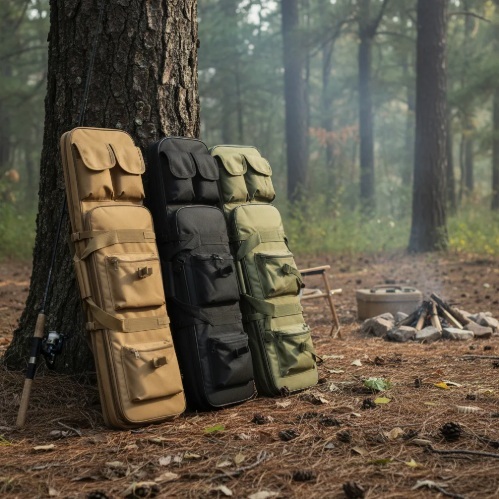 Bolsa Premium Bag Case Arma Airsoft Carabina Fuzil Rifle T4 repele agua acolchoada bipé pesca