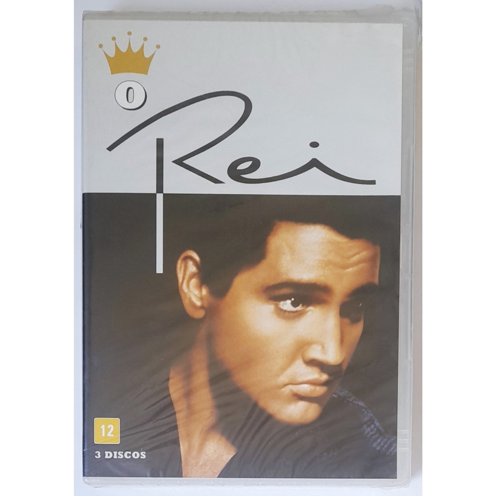 Box Dvd Elvis - O Rei - 3 Discos - Lacrado