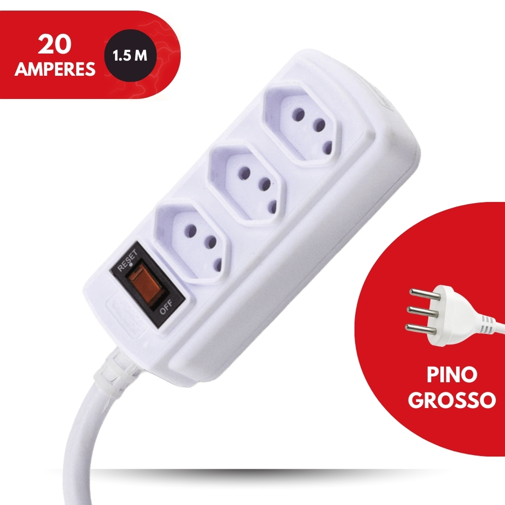O que é Extensão Elétrica 5m 20a? Guia e Onde Comprar | BuscaProdutos