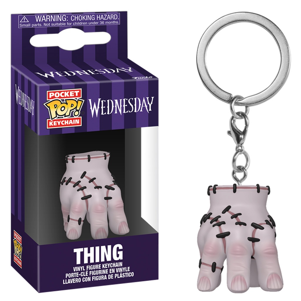 FUNKO POP KEYCHAIN WEDNESDAY S2 THING 86678 NOVO ORIGINAL em Oferta na Shopee