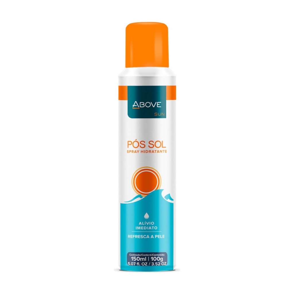Hidratante Pós Sol Spray Above Todas As Peles - 150ml/100g em Oferta na Shopee