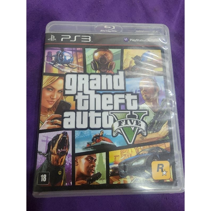 Gta 5 Ps3 original com Mapa