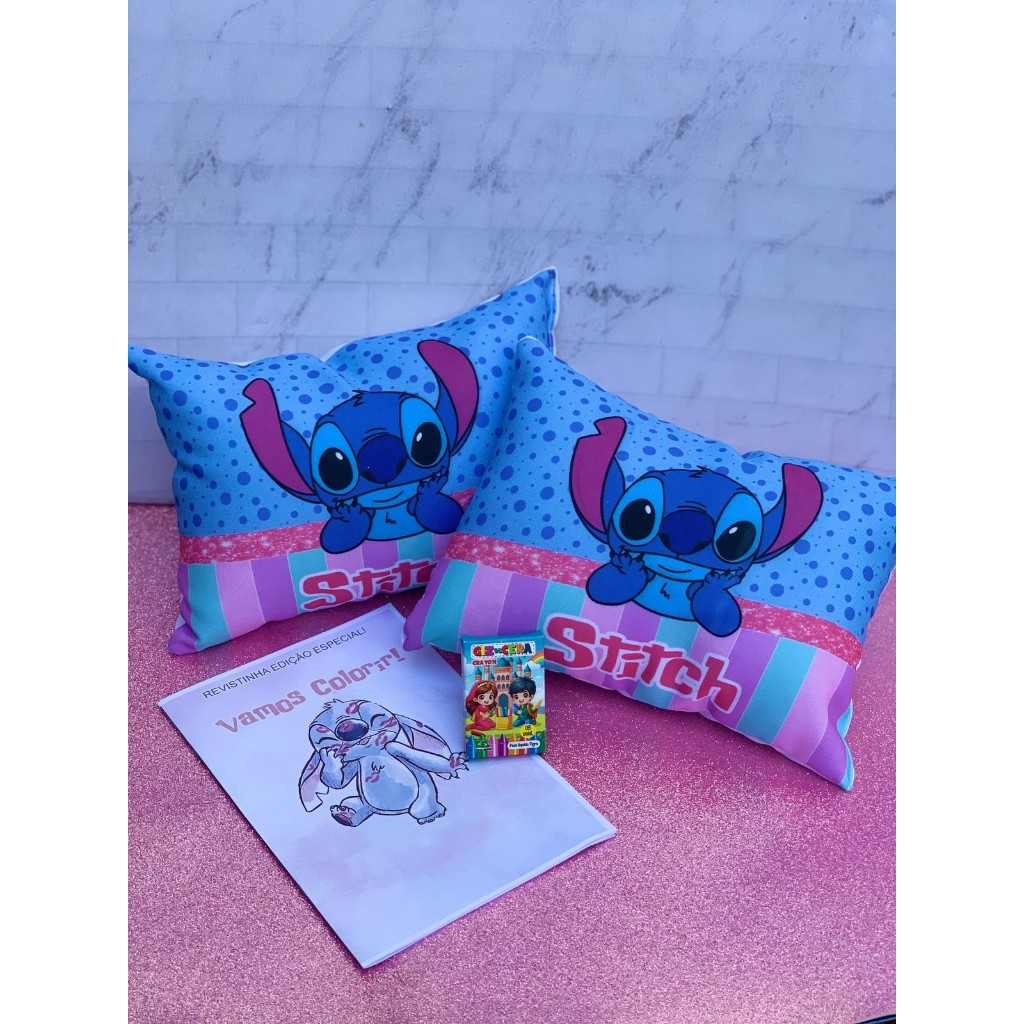 Kit Almofadinhas + Revistinha para Colorir personalizados Qualquer tema Festa Aniversário Lembrancinha Infantil