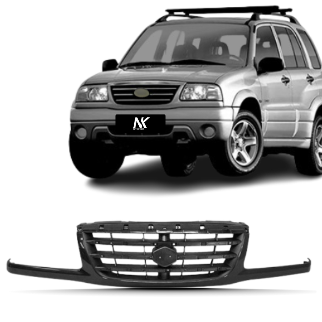 Grade Radiador Tracker 2001 2002 2003 2004 2005 2006 á 2009  TELA CAPO DIANTEIRA CENTRAL SUPERIOR