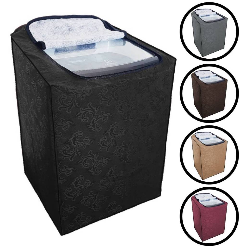 Capa para Máquina de Lavar Roupa Impermeável com Zíper 6kg a 17kg Brastemp Consul Electrolux Colormaq em Oferta na Shopee
