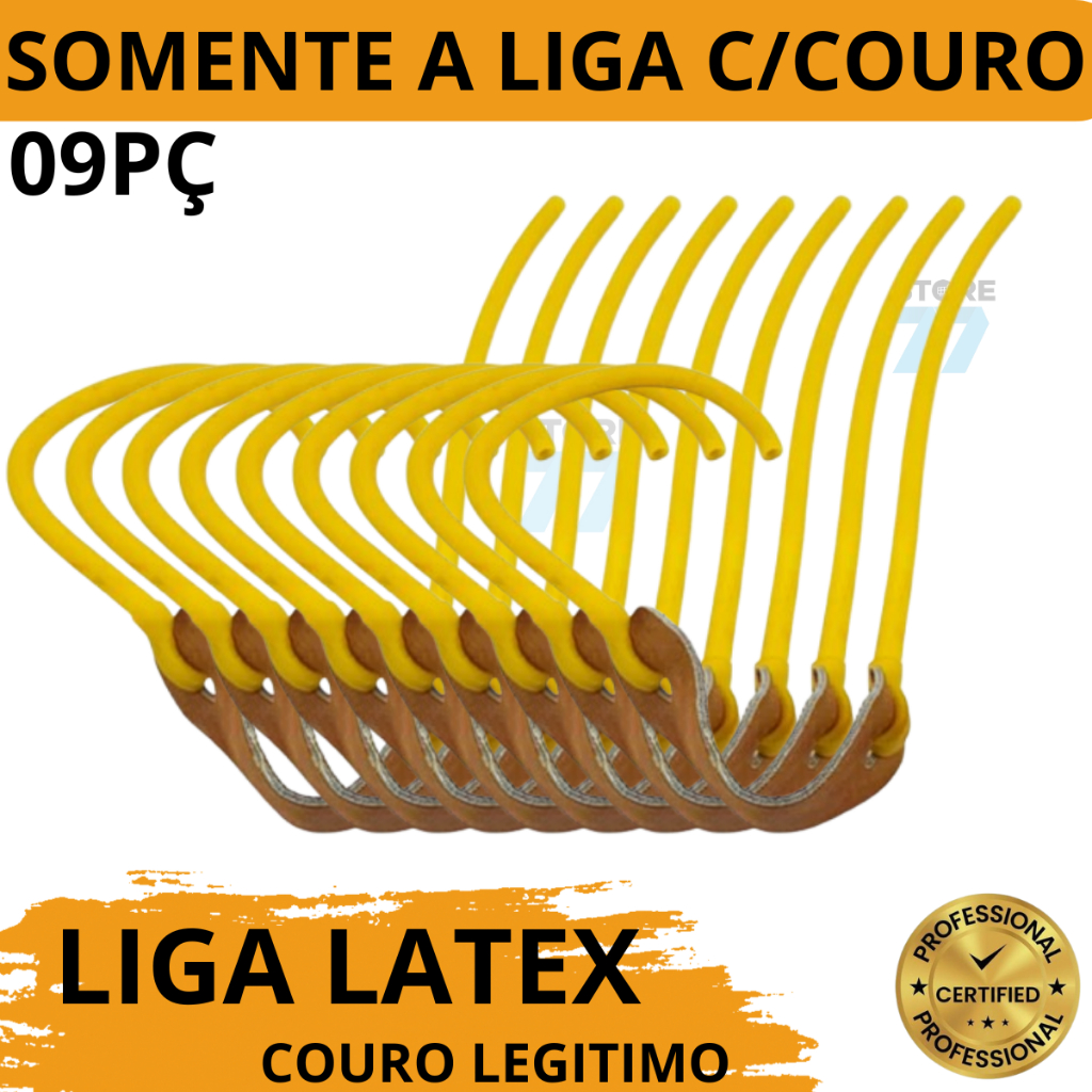 Kit liga latex estilingue atiradeira garrote profissional criança pesca pescaria
