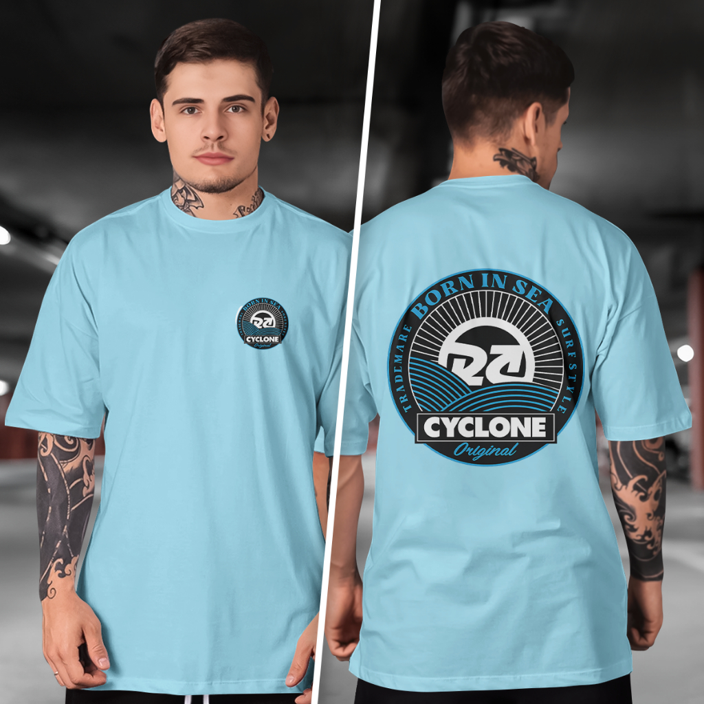 Camiseta Cyclone Tide Mark F-C 100% Algodão Premium