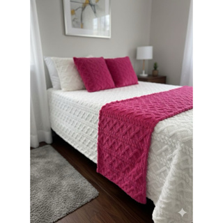 Kit Peseira Aconchego 3 peças fofinho Para Cama casal, queen e king e Sofá em Oferta na Shopee