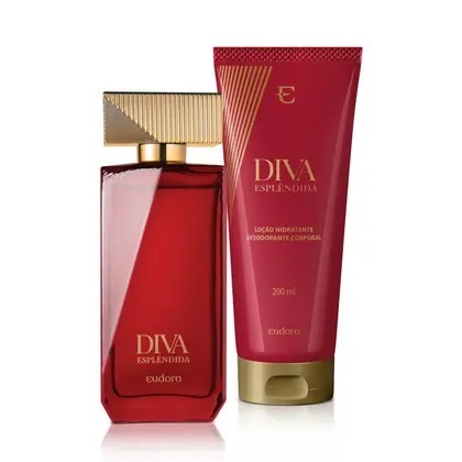 PRESENTEIE UMA DIVA: Surpreenda com a fragrância luxuosa de DIVA ESPLÊNDIDA.