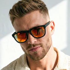 Óculos de Sol Sevilha Premium Modelo Polarizado Flexível Clássico Funk uv400 Feminino Masculino