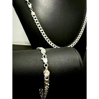 Kit Corrente Escama De Peixe 7MM Pulseira 21CM Cordão 70 CM Prata 925 Legitimo Com Marcação Masculino 100& em Oferta na Shopee