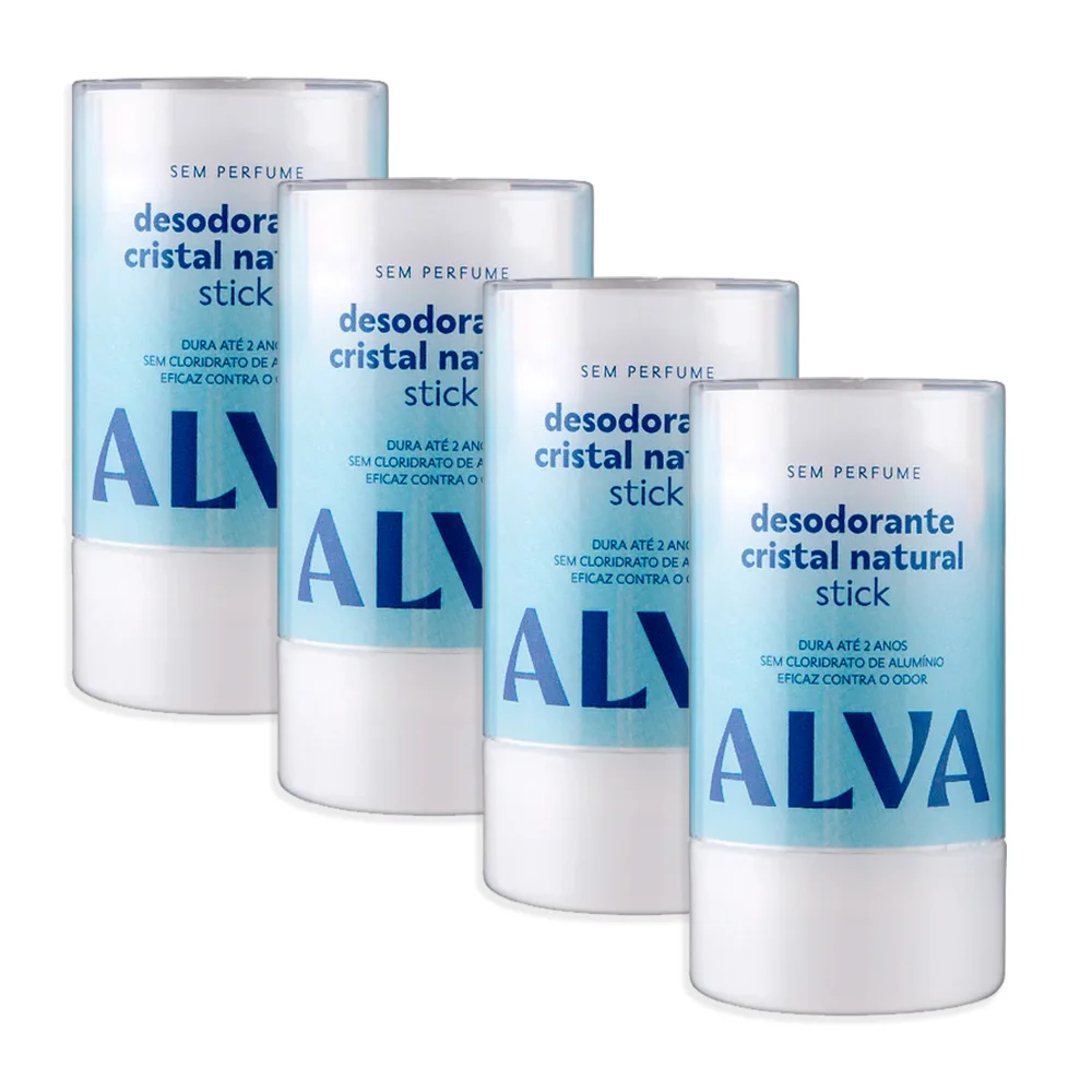 Desodorante Alva Stick Sensitive Pedra Cristal