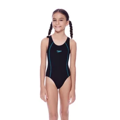 Maiô Juvenil Acqua Basic Speedo - PRETO