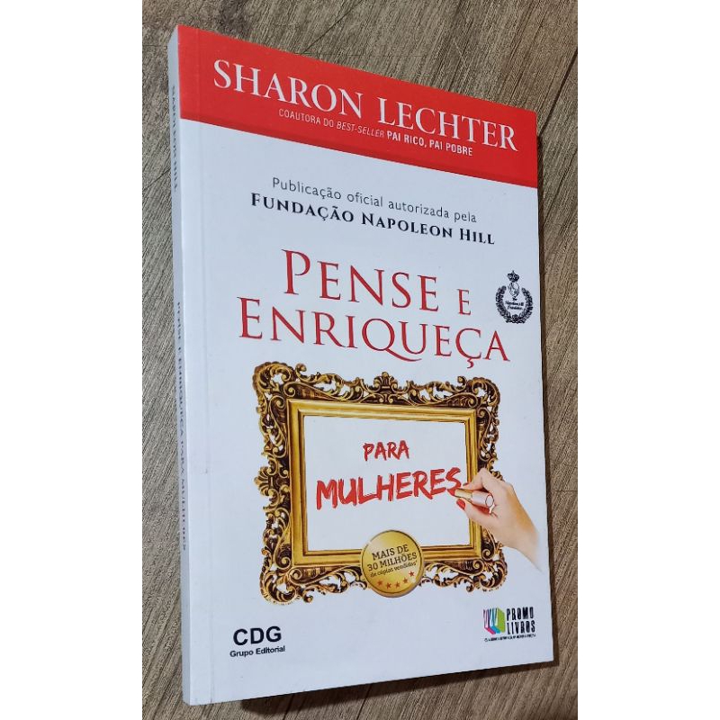 pense e enriqueca para mulheres - sharon lechter