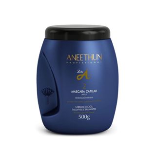 Máscara Capilar Aneethun 500g Linha A Brilho Nutrição e Recuperação em Oferta na Shopee