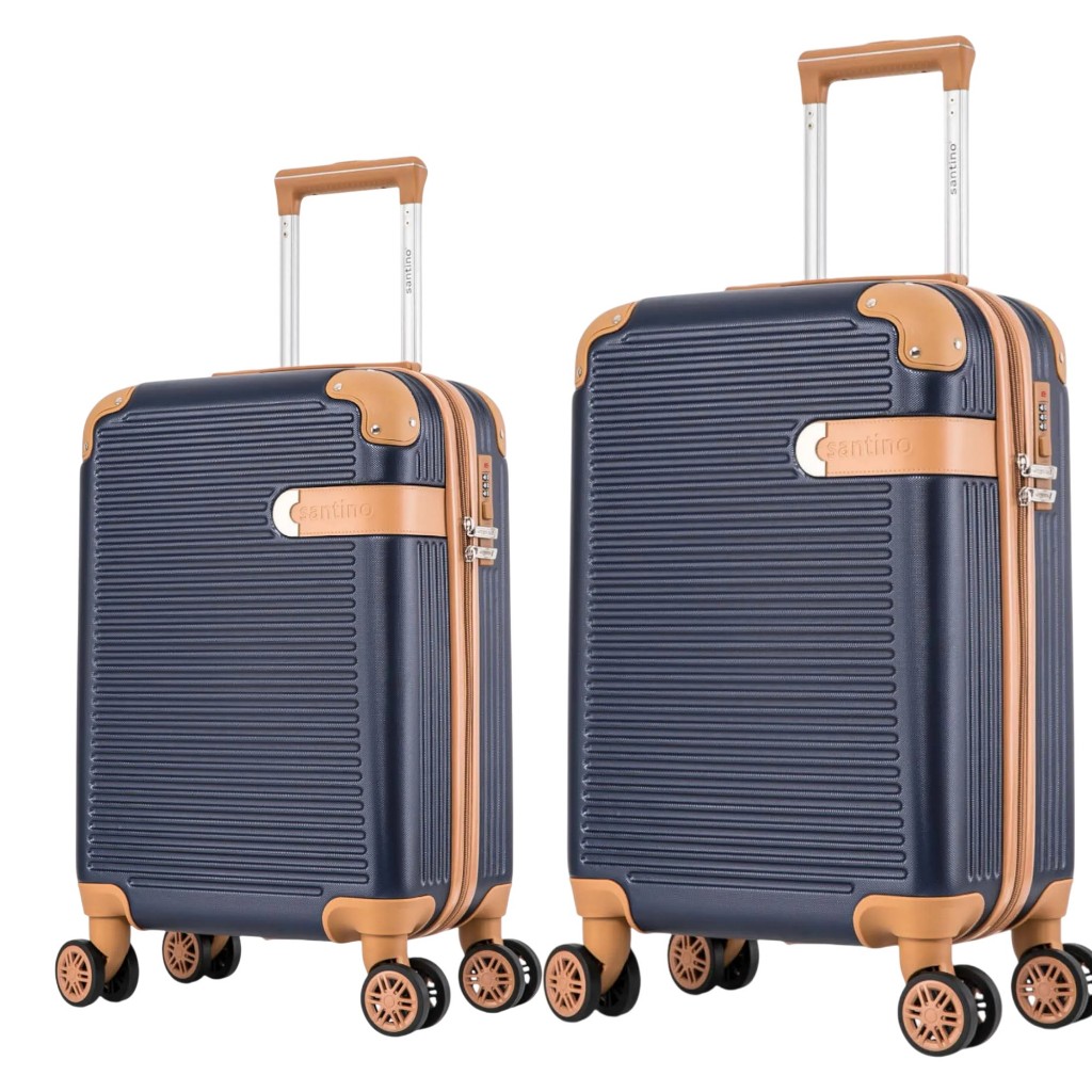 Conjunto Malas Santino Tamanho P 10Kgs M 23Kgs - Alça Telescópia - Mala Padrão Anac Oferta! em Oferta na Shopee