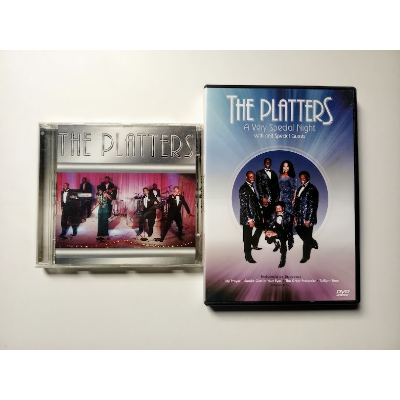 Coleção The Platters - The Great Pretender - A Very Special Night CD+DVD