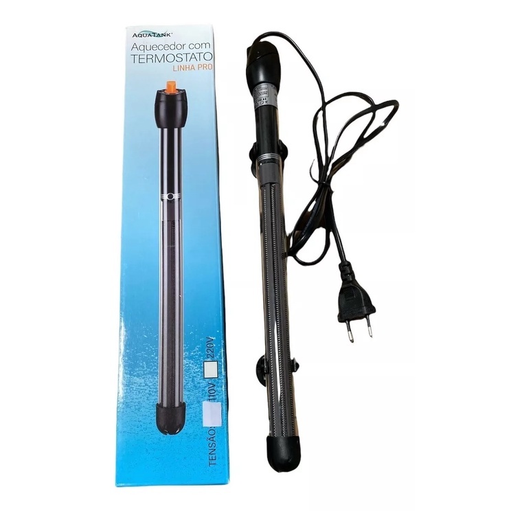 Termostato Com Aquecedor Premium Aquatank Linha Pro 100w