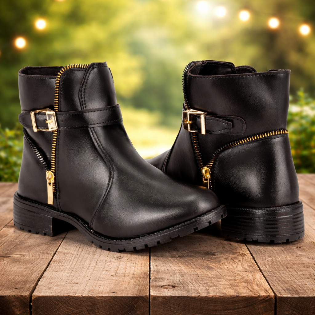 Bota Feminina Montaria Conforto Fashion Tendência Promoção