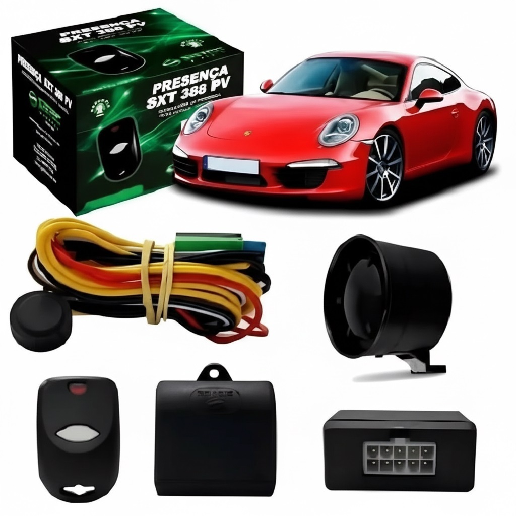 ALARME BLOQUEADOR POR AFASTAMENTO UNIVERSAL SXT388 PM SISTEC AUTOMOTIVO 12V