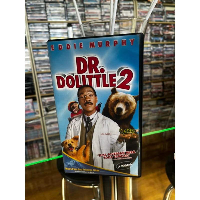 VHS “Dr. Dolittle 2” - Eddie Murphy, legendado
