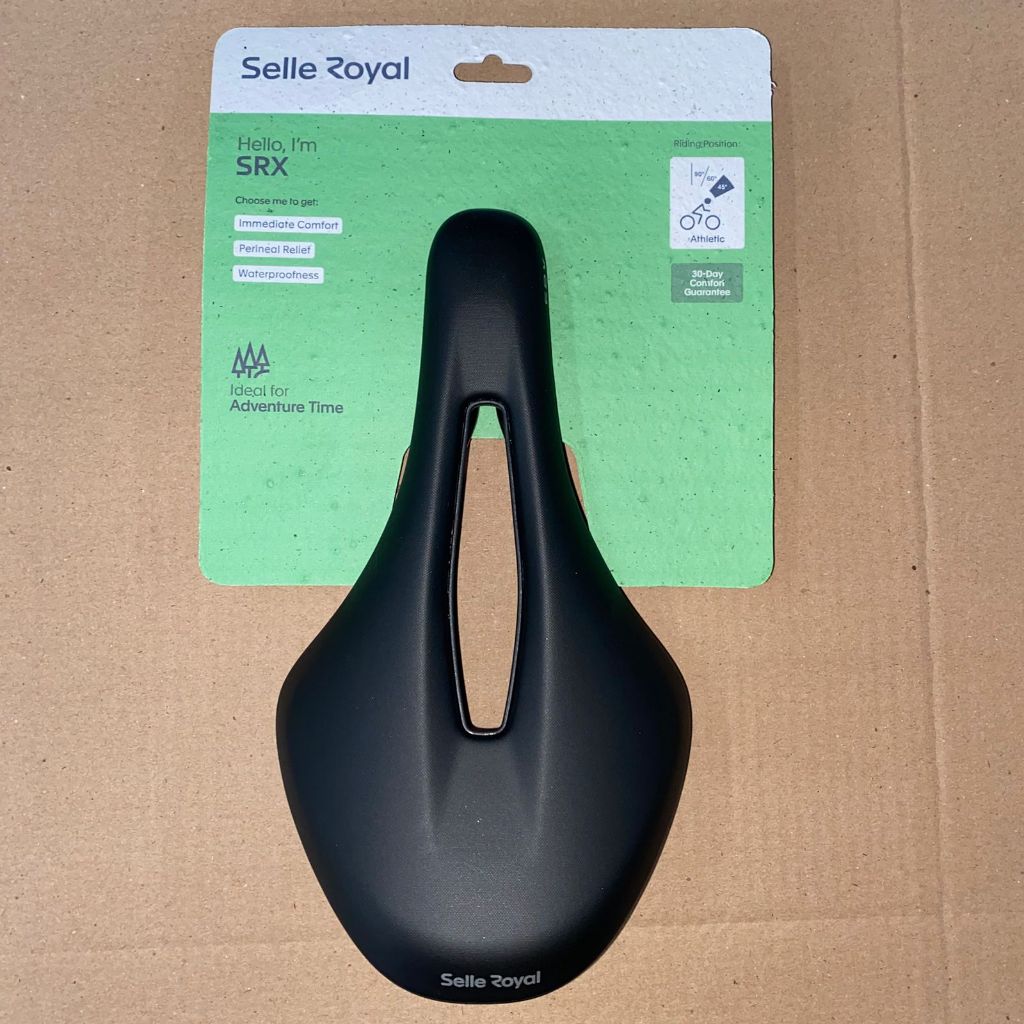 Selim Selle Royal Srx Havac Vazado Preto em Oferta na Shopee