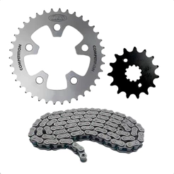 Kit Relação Mr Passe Fino Cbx 250 Twister Coroa 38 Pinhão 15