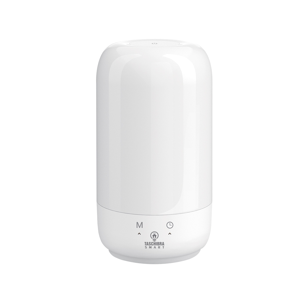Smart Luminária de Mesa Abajur Taschibra Pill Wi-Fi LED 6W RGB
